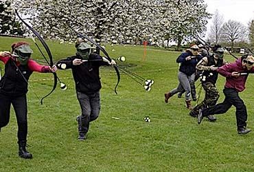 Batalla de arcos en Sevilla